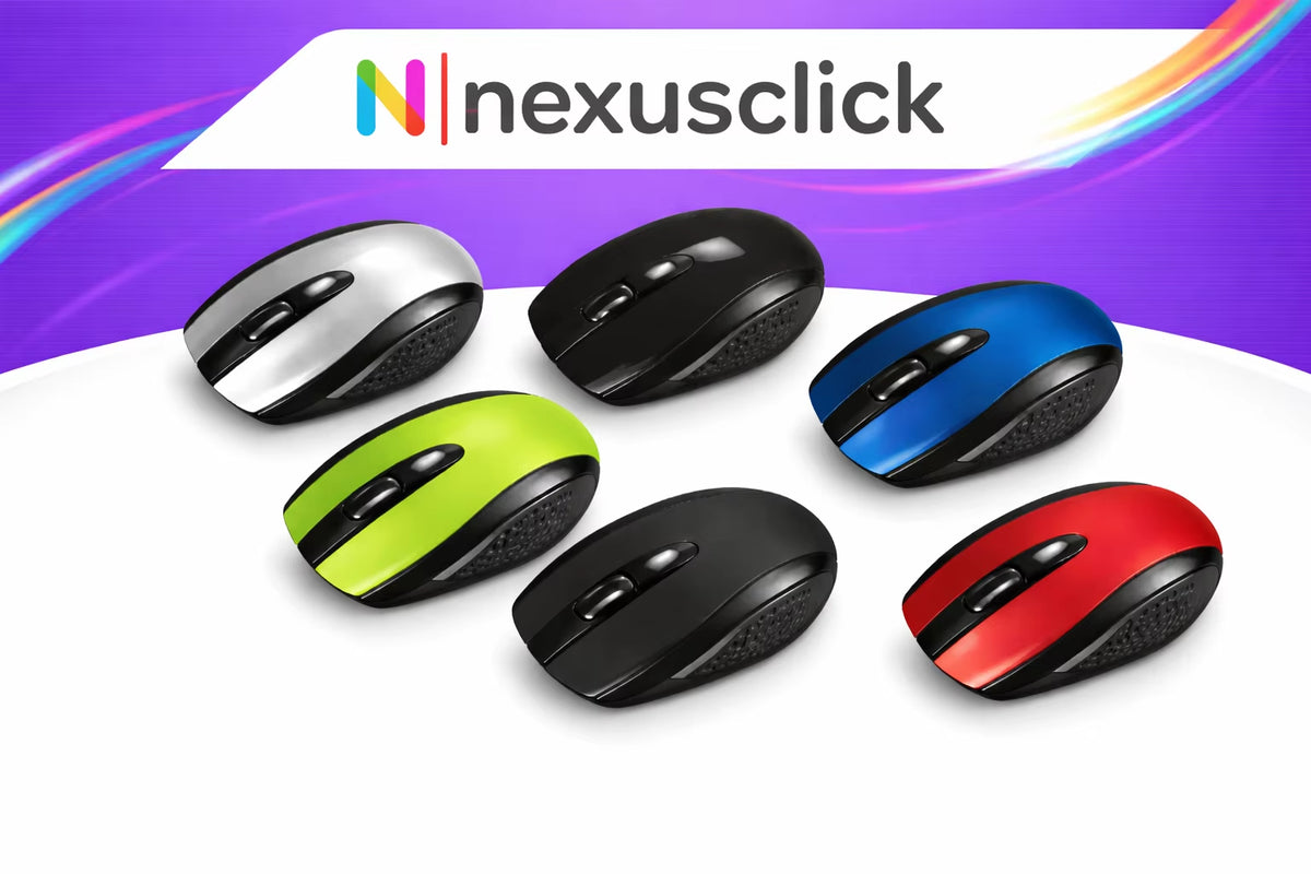 2.4Ghz Wireless Lightweight Optical Mouse DPI Adjustable Portable Ergonomic Design Computer Mouse for PC Computer Laptop Tablet
