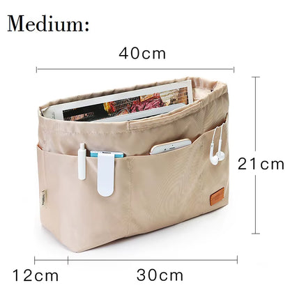 Best Tote Bag Organizer Insert Handbag Liners and Organisers inside Purse Organizer