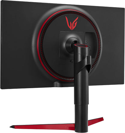 LG 27GL83A-B 27-Inch Ultragear QHD 2560 X 1440 IPS Gaming Monitor, 144Hz, 1Ms (Gtg), NVIDIA G-SYNC, AMD Freesync, HDR10, HDMI, Displayport, Tilt/Height/Pivot Adjustable Stand, Black