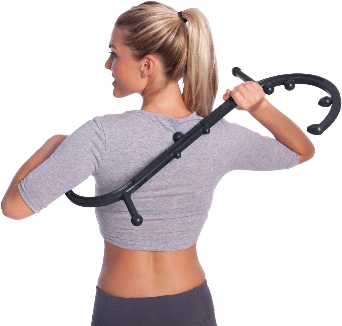 Buddy Classic Back Massager & Neck Massager for Pain Relief Black