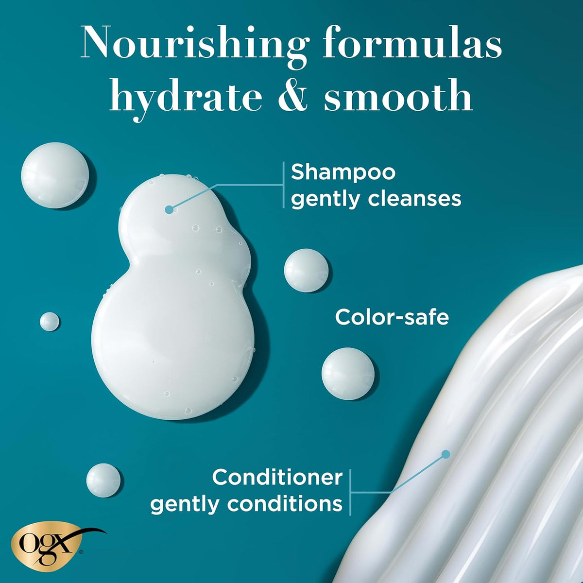 Nourishing + Coconut Milk Shampoo & Conditioner Set, 2 X 25.4 Fl. Oz