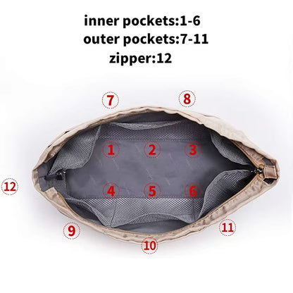 Best Tote Bag Organizer Insert Handbag Liners and Organisers inside Purse Organizer