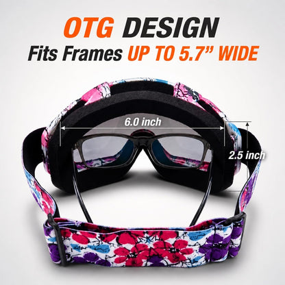 Dirt Bike Goggles - ATV Motorcycle Motocross UTV MX MTB Riding Goggles