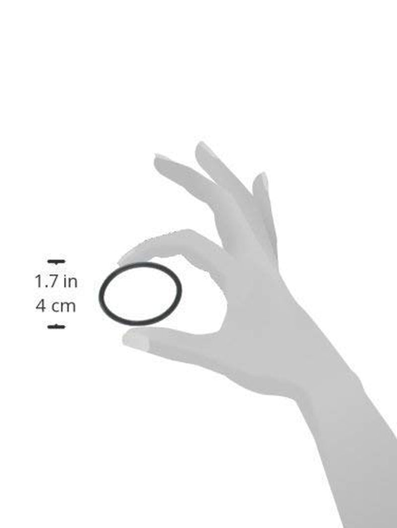 Black Gel Elastics, No Slip Grip, Strong Hold-Ponytailers, 14 Count (Pack of 1)