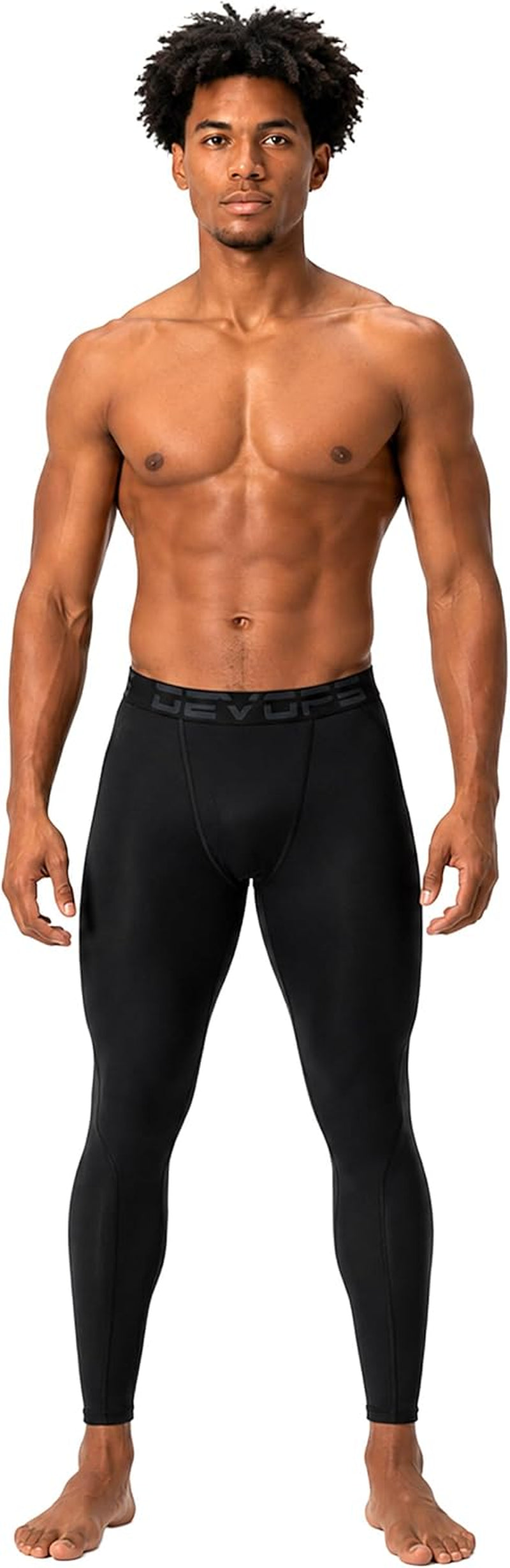 2-3 Pack Men'S Compression Pants Leggings Tights Pocket/Non-Pocket