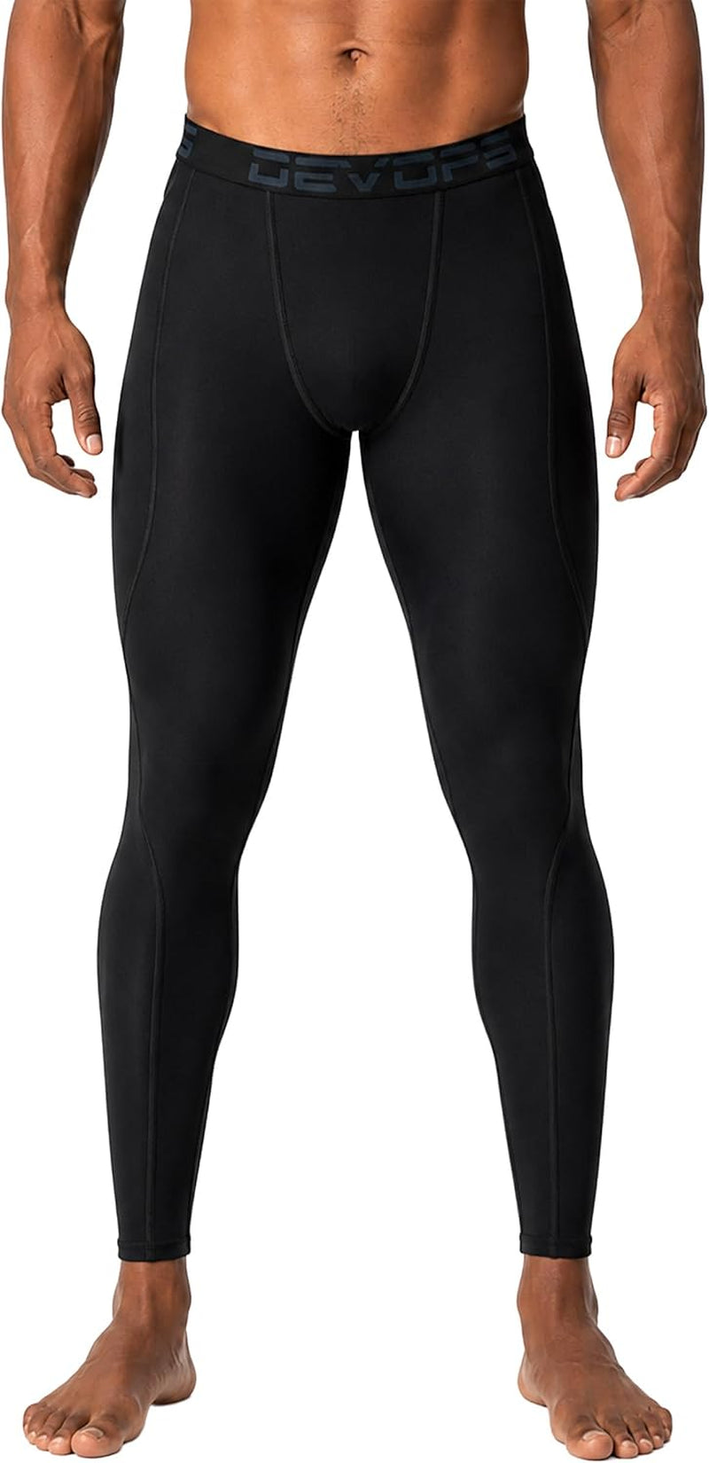 2-3 Pack Men'S Compression Pants Leggings Tights Pocket/Non-Pocket