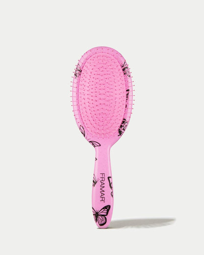 Y2K Print Hair Brush Detangler, Wet Hair Brushes for Women