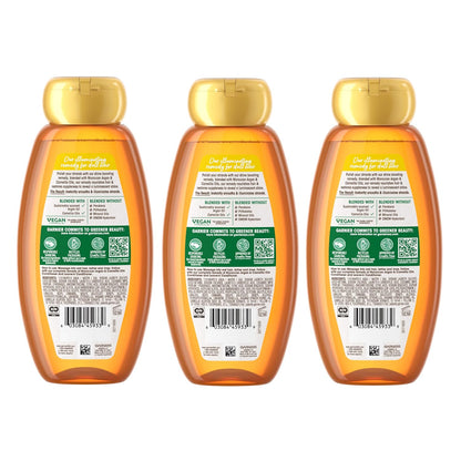 Whole Blends Moroccan Argan & Camellia Oils Illuminating Shampoo for Silky Shine, 12.5 Fl Oz, 3 Count (Packaging May Vary)