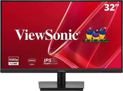 VA3209M 32 Inch 1080P IPS Computer Monitor, Full HD, HDMI VGA, PC