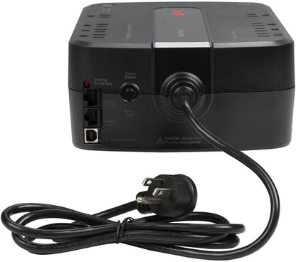 Battery Backup 650VA/390W Uninterruptible Power Supply for PC, BE650G1