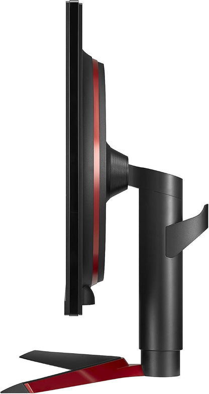 LG 27GL83A-B 27-Inch Ultragear QHD 2560 X 1440 IPS Gaming Monitor, 144Hz, 1Ms (Gtg), NVIDIA G-SYNC, AMD Freesync, HDR10, HDMI, Displayport, Tilt/Height/Pivot Adjustable Stand, Black